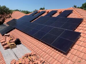 2nd array PV panels